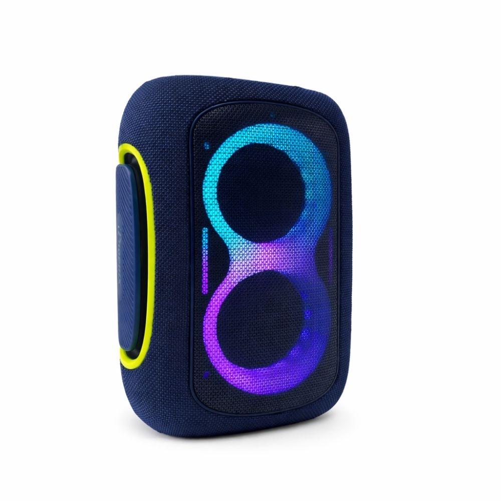 IP-809 Portable Bluetooth Speaker & Power Bank 15HR/60W - BLUE image