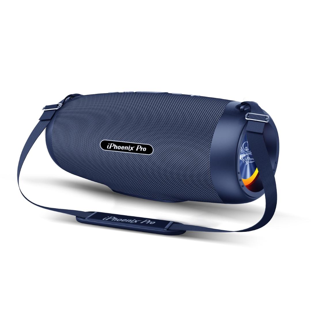 IX-109 12 Hrs 80W Detach Strap RGB Lights Portable Speaker - Blue image