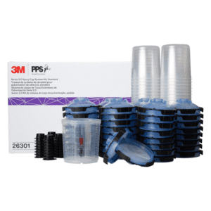 3M PPS 2.0 Spray Gun Cup, Lids and Liners Kit, 26301