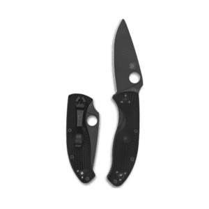 Spyderco Tenacious Lightweight EDC Folding Utility Knife - 3.39" C122PBBK