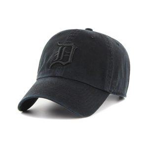 '47 Brands MLB Detroit Tigers Black Clean Up Adjustable Cap