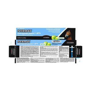 Ivermax Apple Flavored Ivermectin Equine Paste Dewormer - 2 Pack image