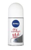 Nivea Deodorant Roll-On, Dry Comfort, 50ML (24 PACK) image