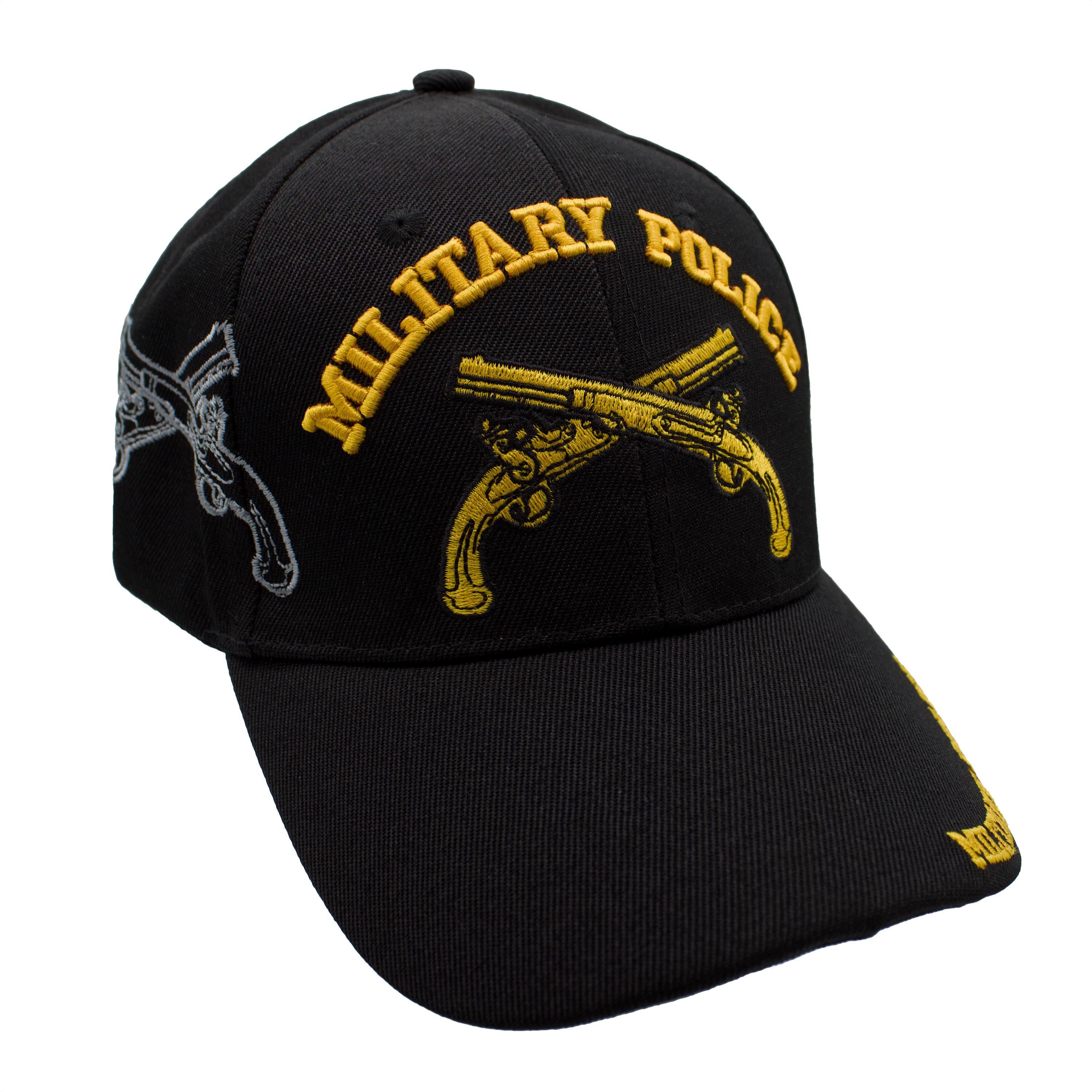 Military Police Shadow Cap - Black