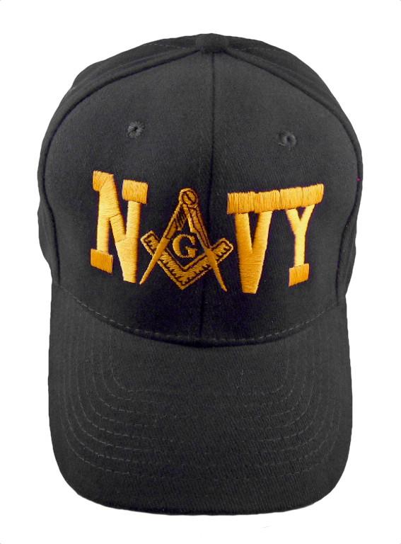Navy Mason Cap - Black image