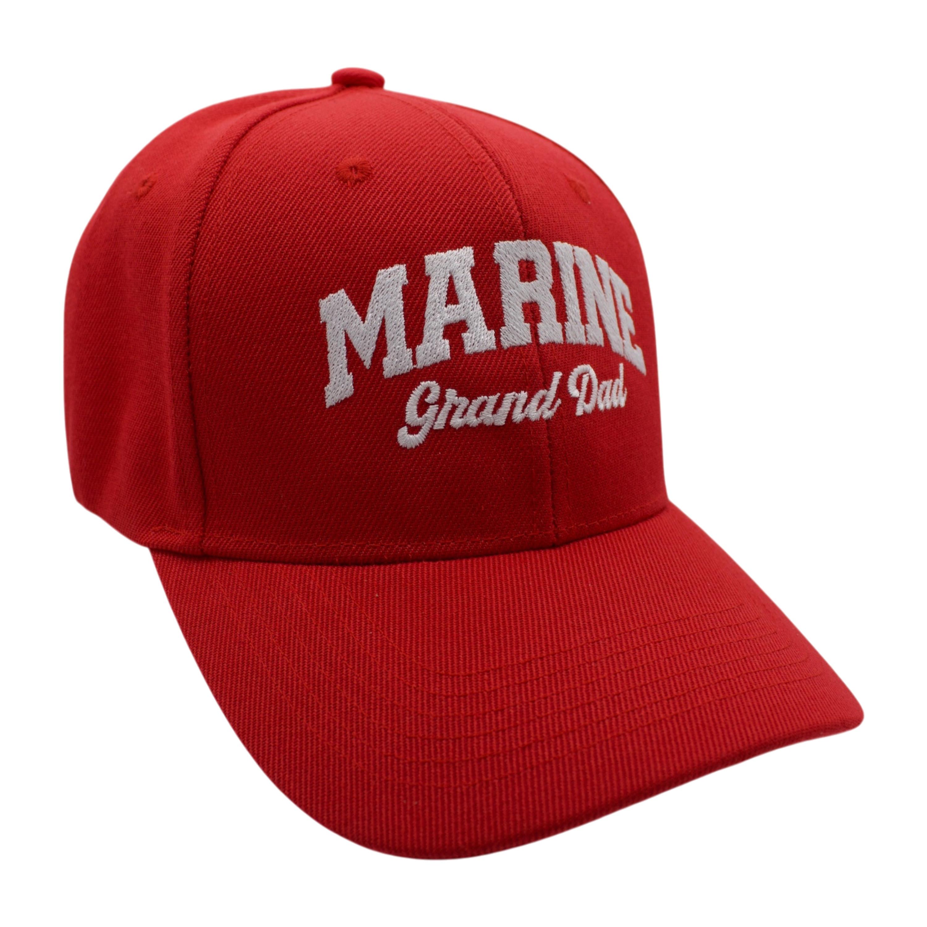Marine Grand Dad Cap - Red