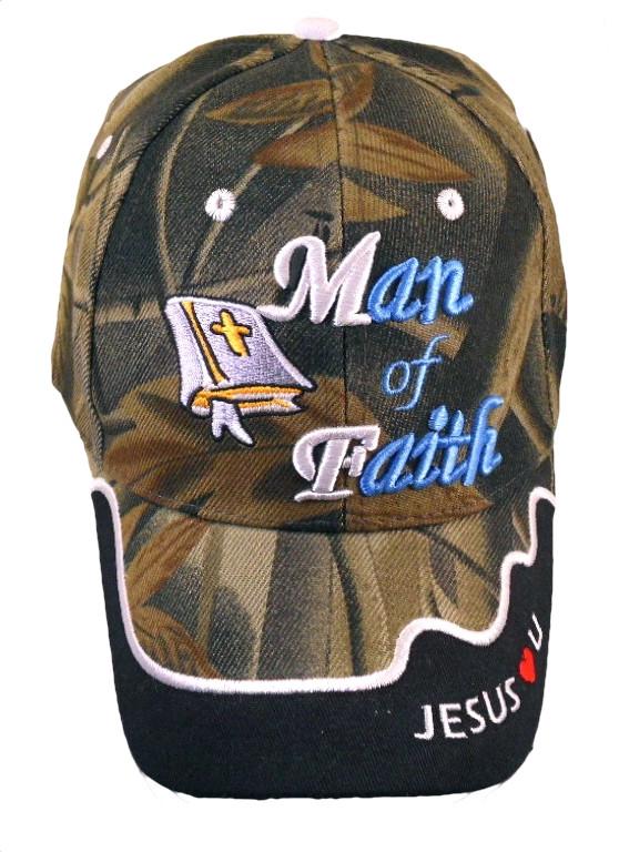 Man of Faith Cap - R. Camo