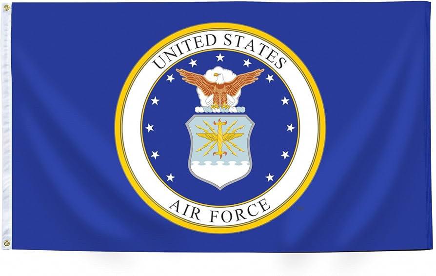 U.S. Air Force Emblem 3x5' Polyester Flag image