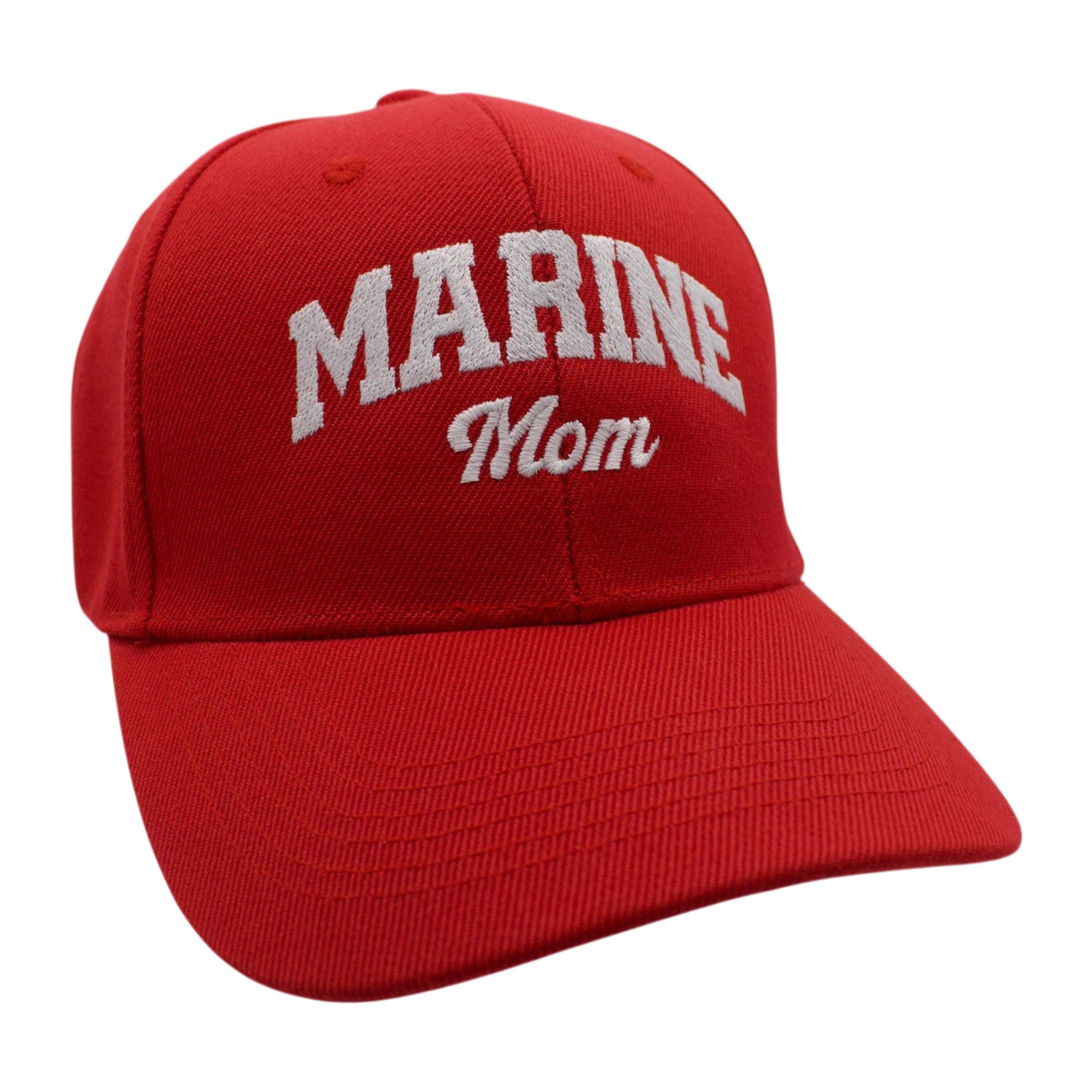 Marine Mom Cap - Red