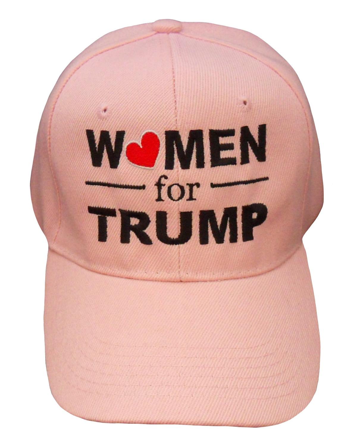 Women For Trump Cap - Pink (6 Pieces) image