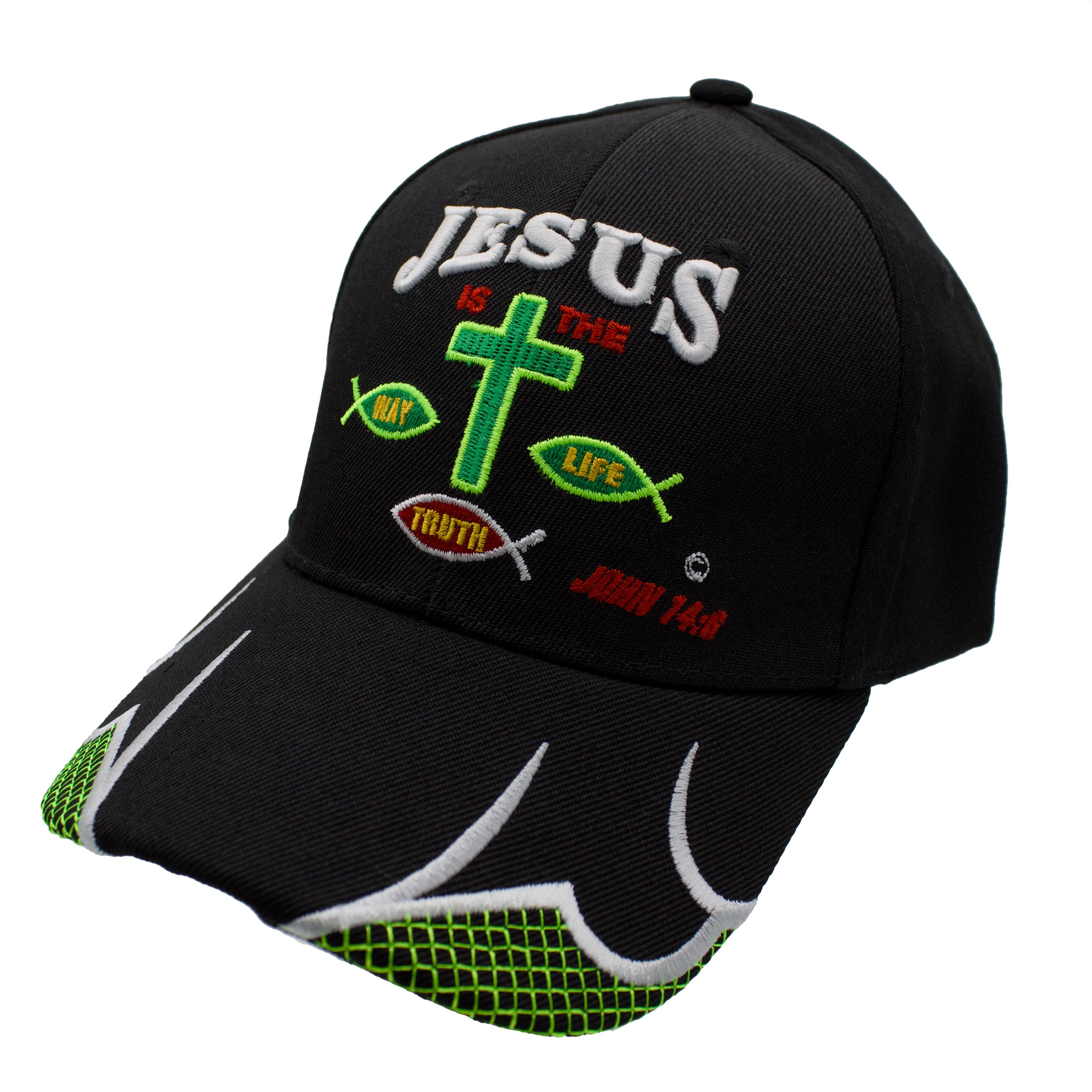 Jesus is the Truth Cap - Black image