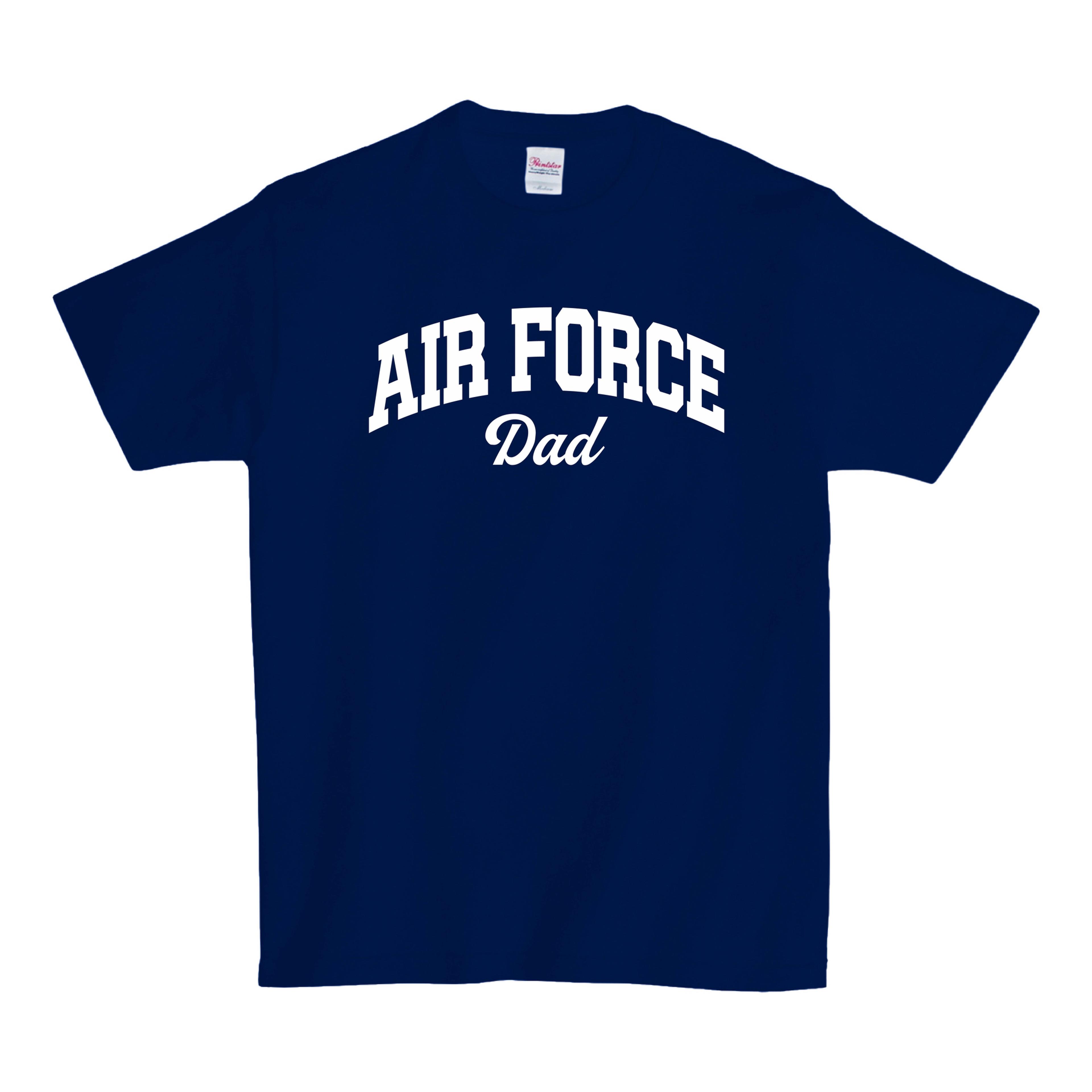 Air Force Dad T-Shirt - Navy Blue