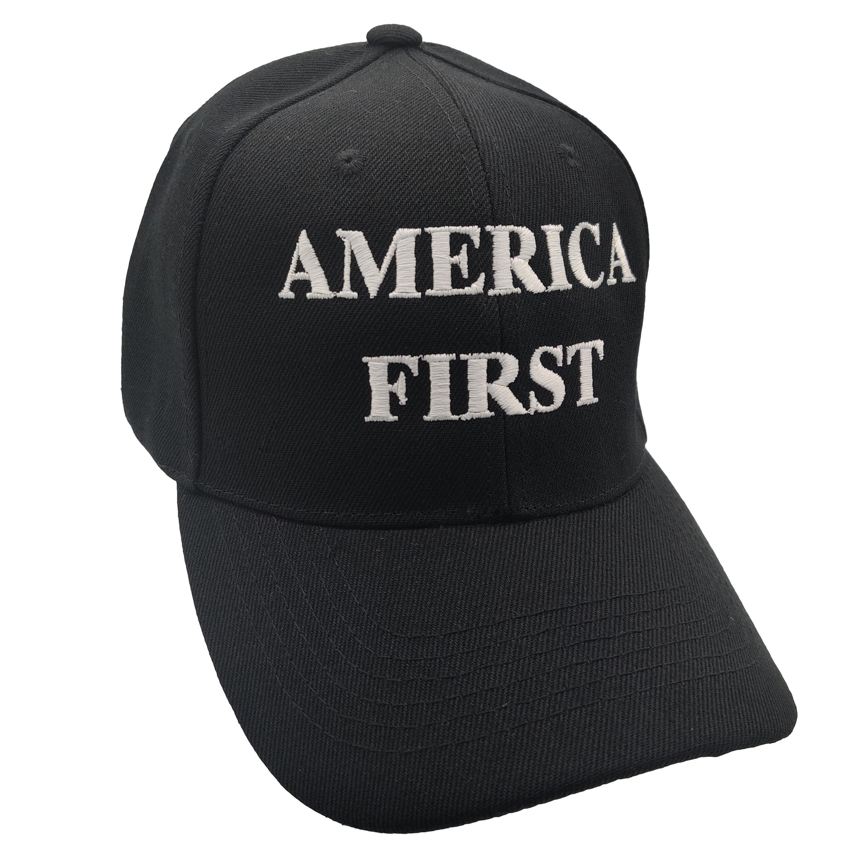 America First Cap - Black (6 Pieces) image