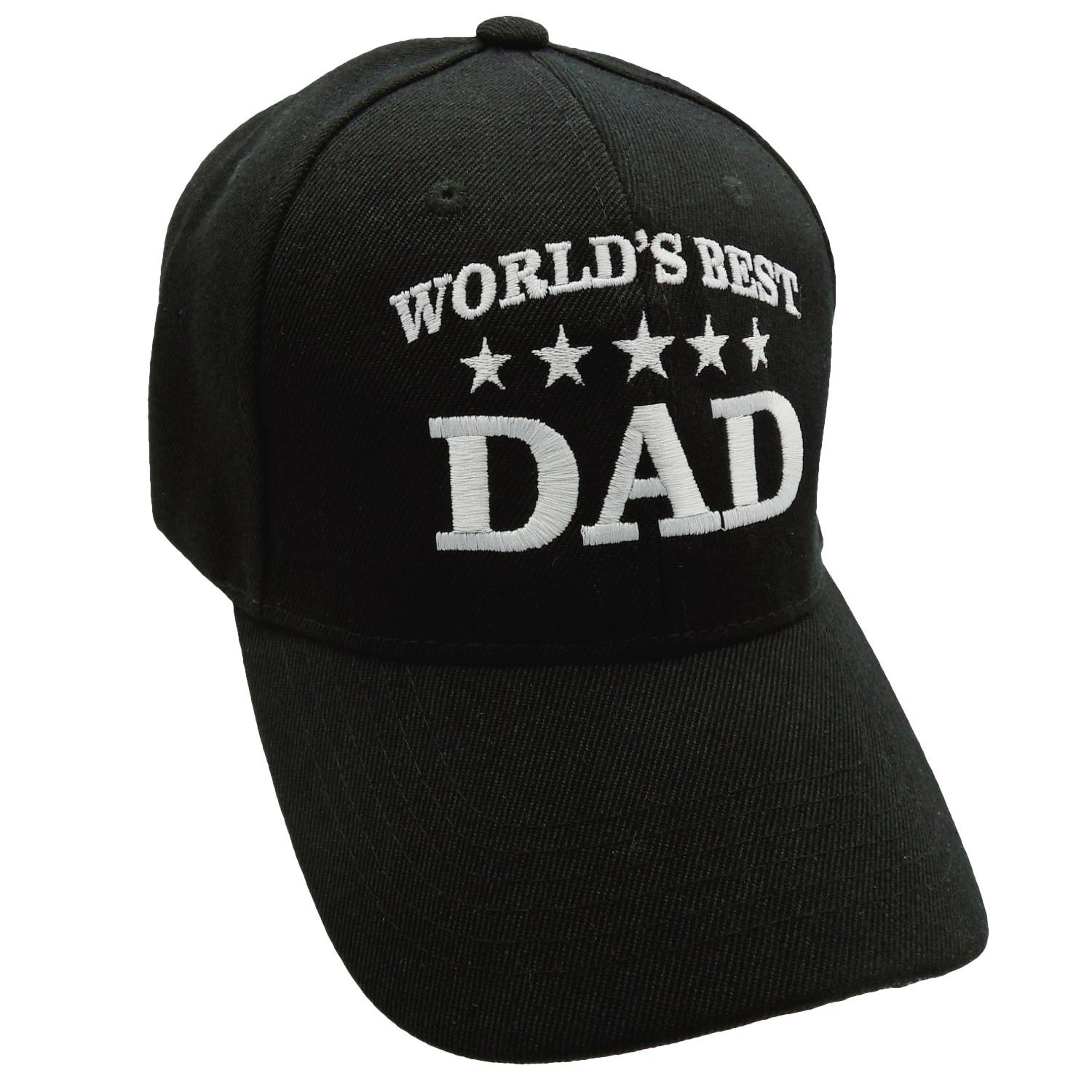 World's Best Dad Cap - Black image