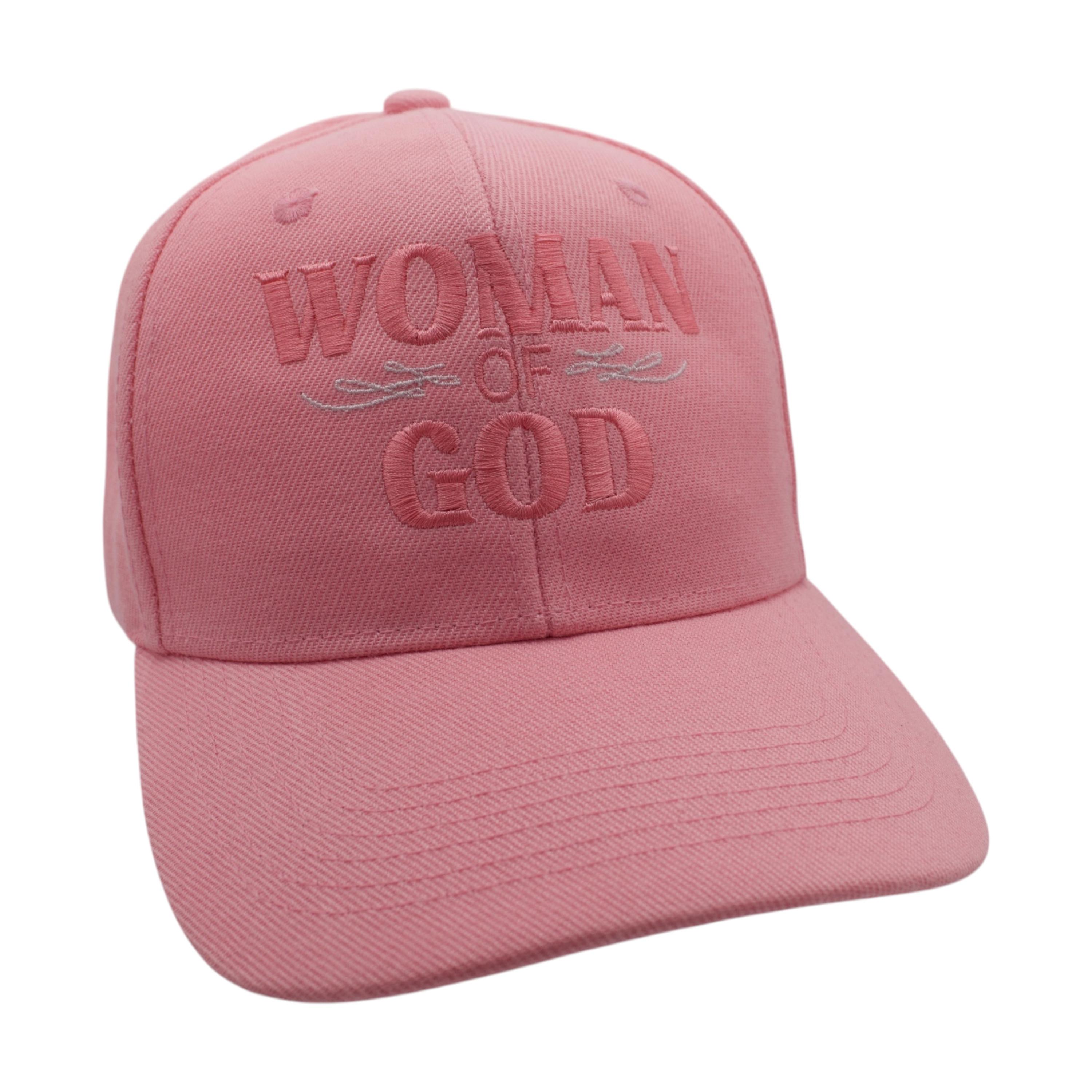 Woman of God (Pink) Cap - Pink image