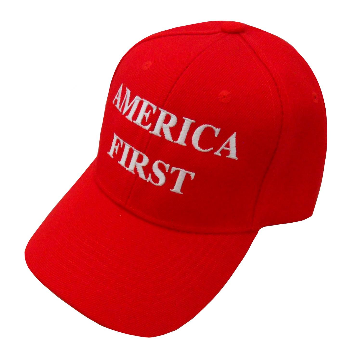 America First Cap - Red (6 Pieces) image