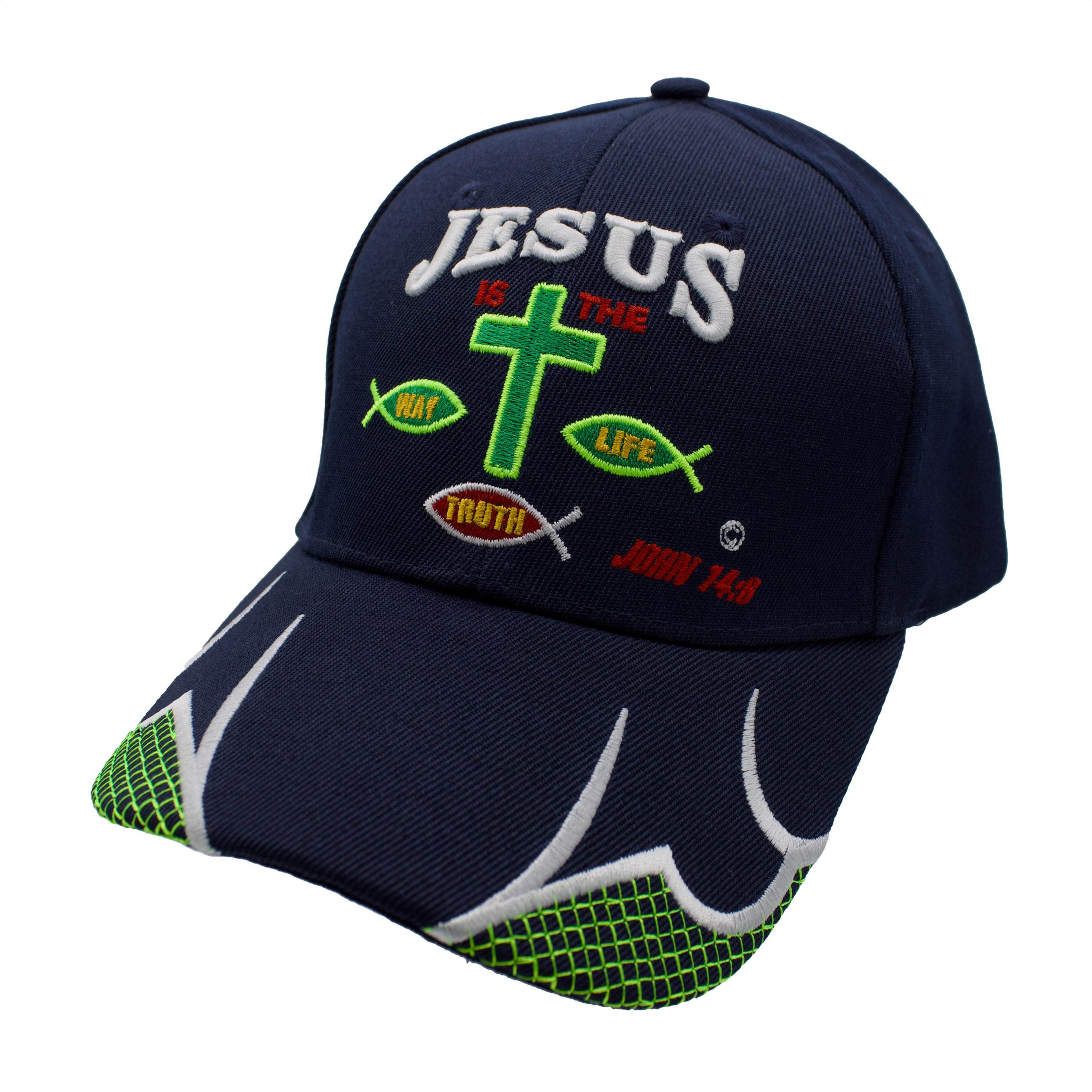 Jesus is the Truth Cap - Navy Blue image