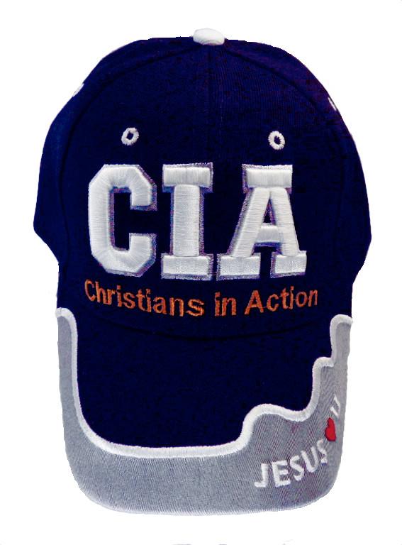 CIA Christians In Action Cap - Navy Blue image