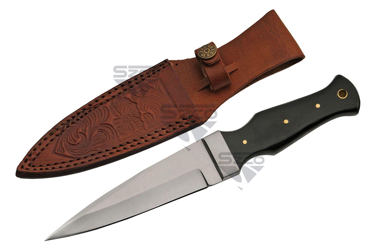 9 Inch Horn Boot Knife Style
