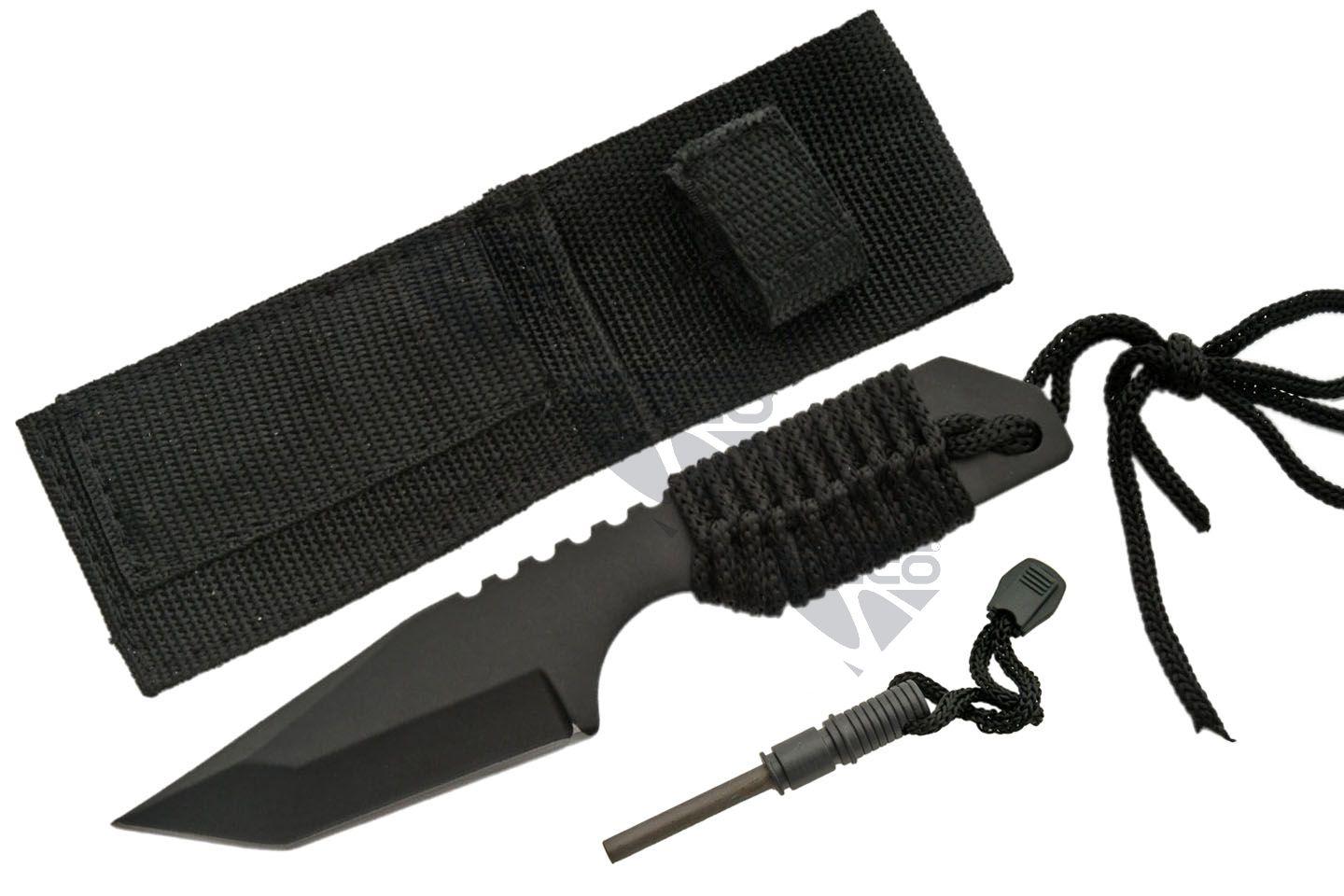 7 Inch Tanto Survivor With Fire Starter