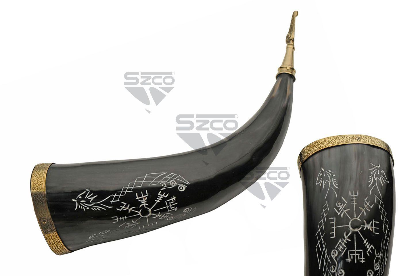 12-14 Inch Viking Compass Horn