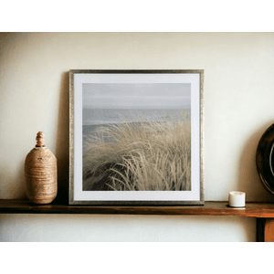 GOLDEN DUNES FRAMED & GLAZED 28x28"