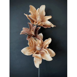 BEIGE FOAM FLOWER 35x17"