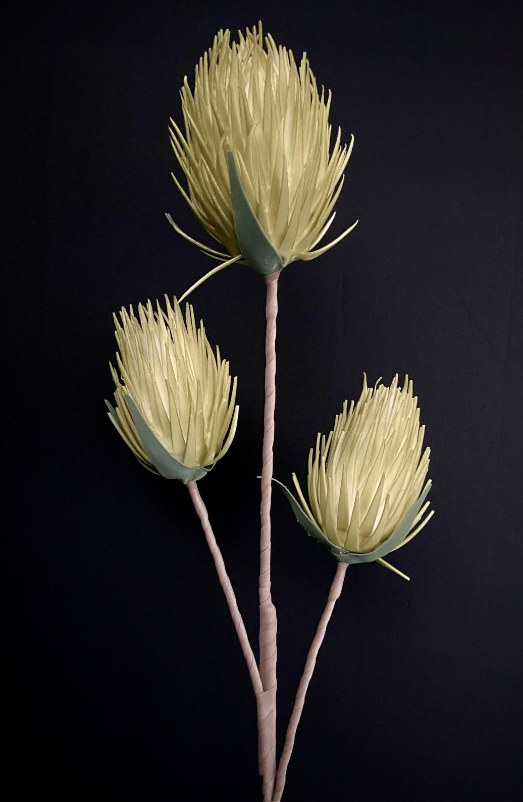 GREEN FOAM FLOWER 36x18"