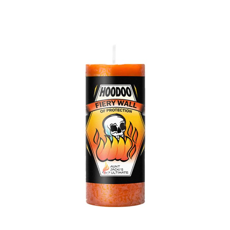 Aunt Jacki's Ultimate Hoodoo Fiery Wall of Protection Candle image