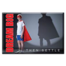 Dream Big, Then Settle Magnet image