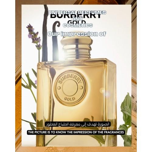 Our impression of Gold Eau de Parfum Burberry for Women Premium Perfume Oil (3433) D image