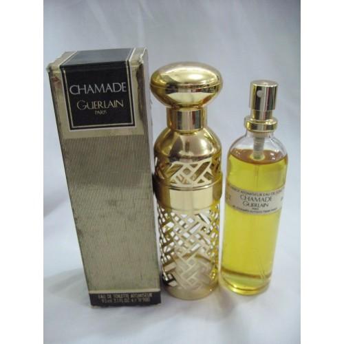 CHAMADE BY GUERLAIN EAU DE TOILETTE REFILLABLE SPRAY 93 ML / 3.1 OZ Original Formula Vintage image