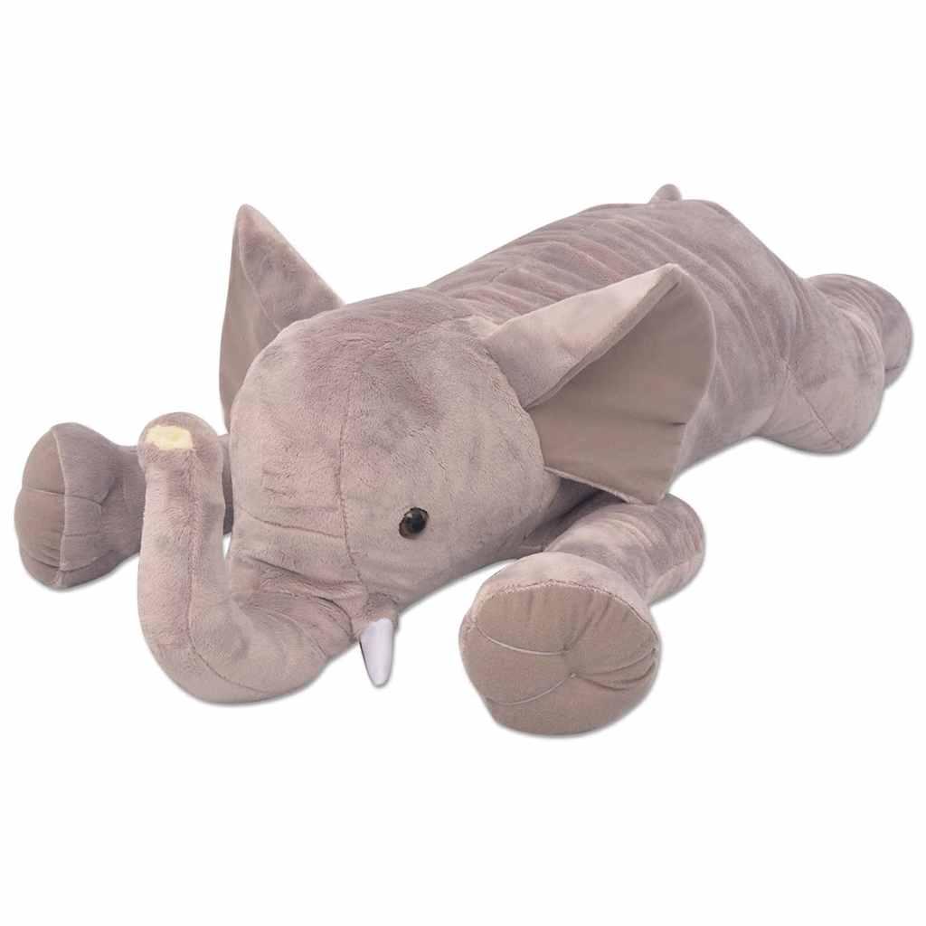 vidaXL Plush Cuddly Toy Elephant XXL 47.2 image