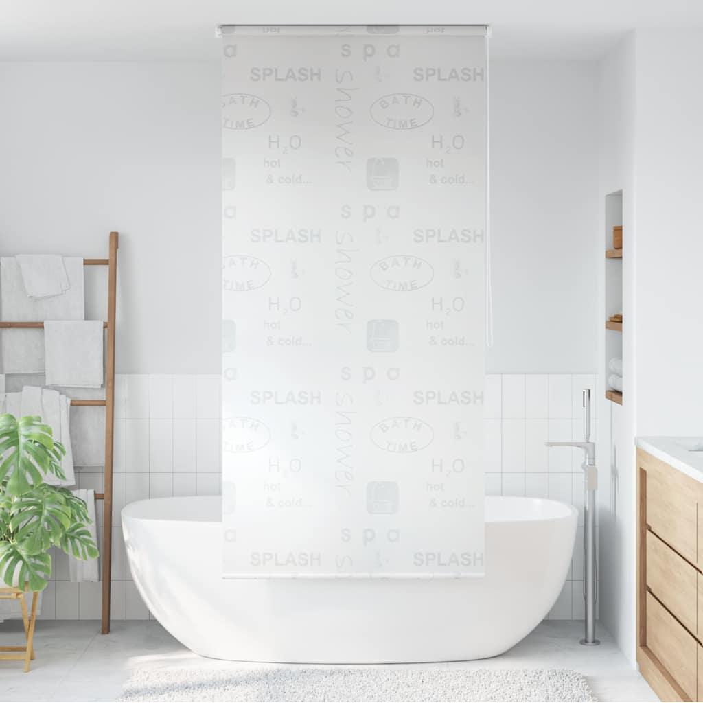 vidaXL Shower Roller Blind 39.4"x94.5" Splash image