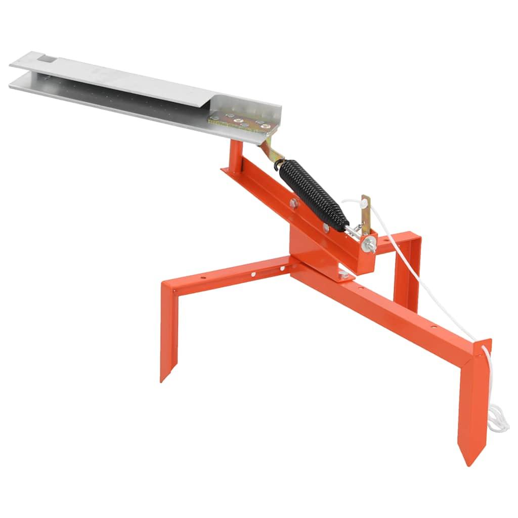 vidaXL Clay Target Thrower Steel image