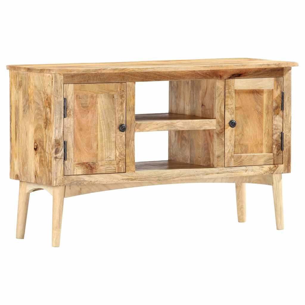 vidaXL Sideboard 39.4"x13.8"x23.6" Solid Mango Wood image