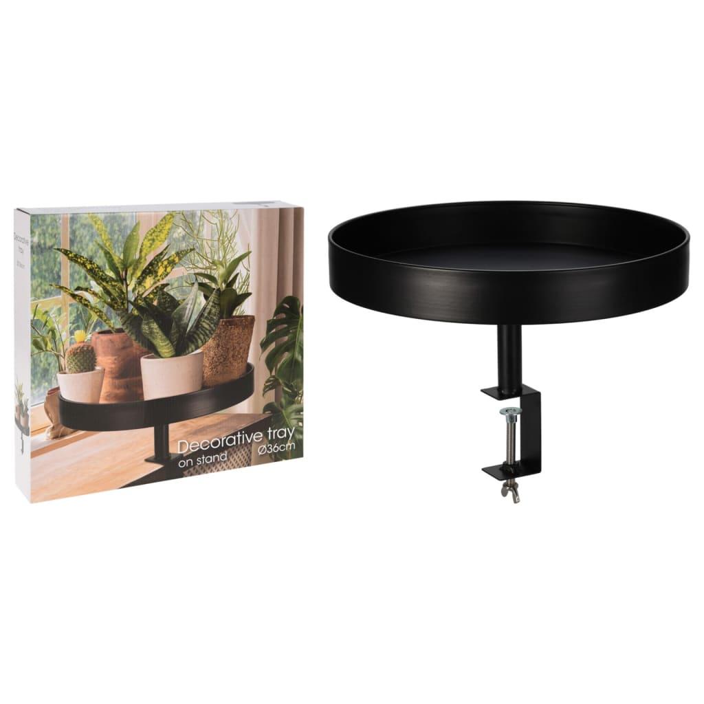 Hu&S Collection Decorative Tray Black Painted carbon steel Medium image