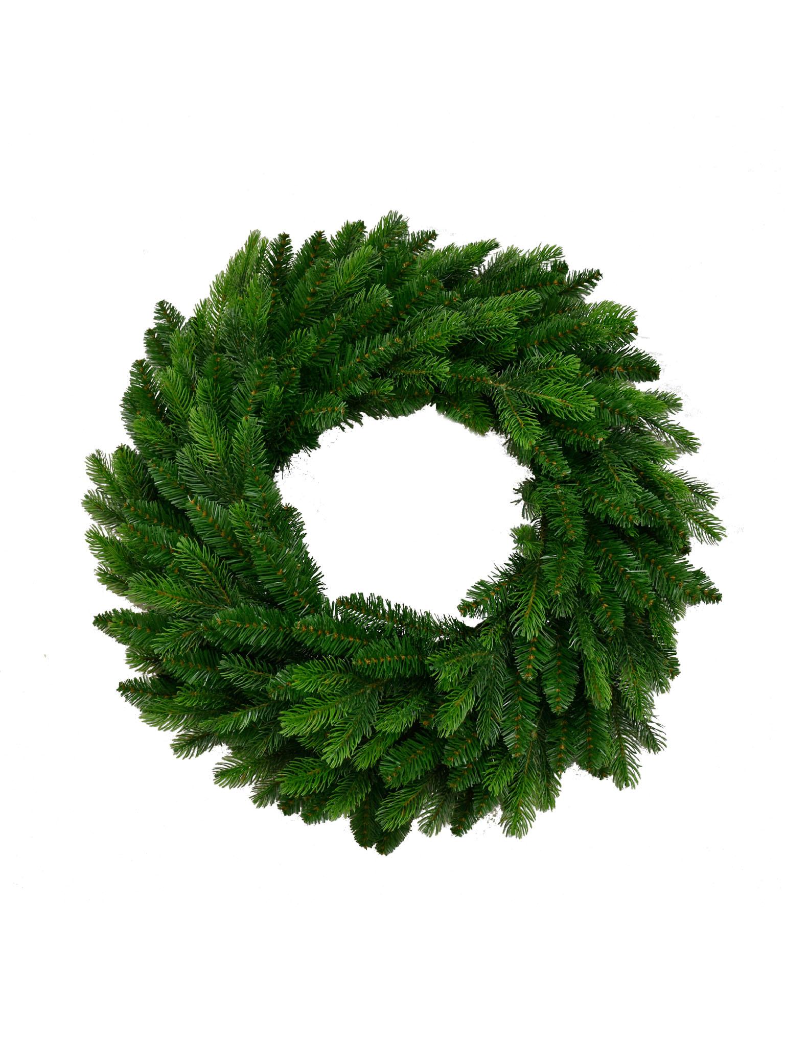 20 Inch Carolina Spruce Artificial Mixed Pine Wreath - 110 Tips (lot of 1) SALE ITEM image
