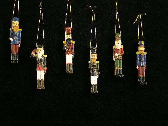 Resin Soldier Christmas Ornament (lot of 24) - K85097 image