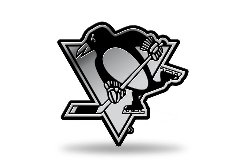 Pittsburgh Penguins NHL Plastic Auto Emblem
