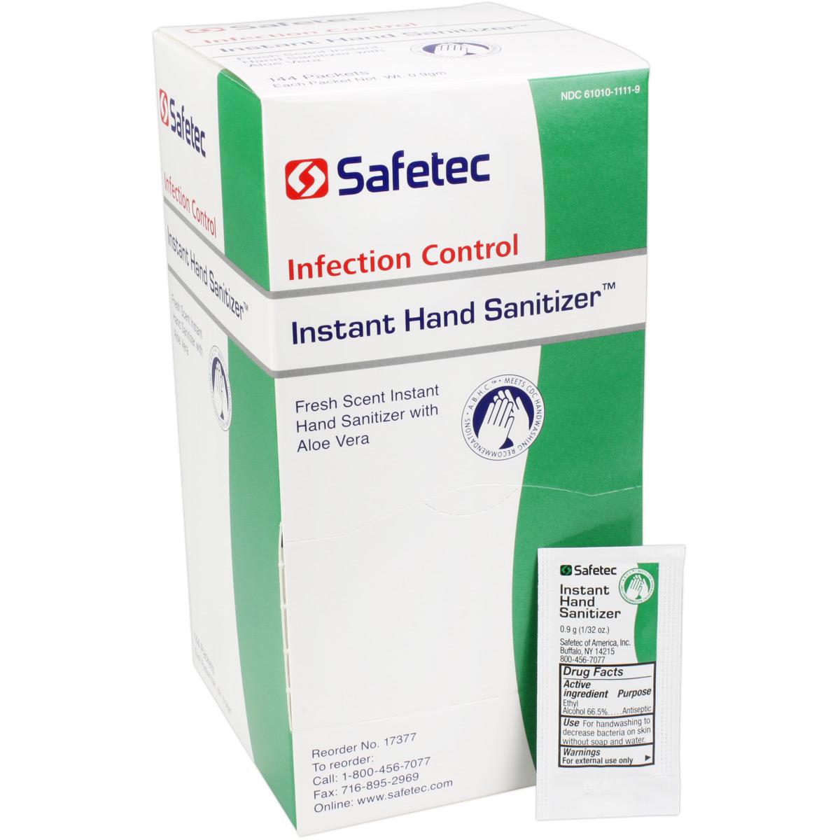 Hand Sanitizer Fresh, .9gm. Pouch, 144 per box image
