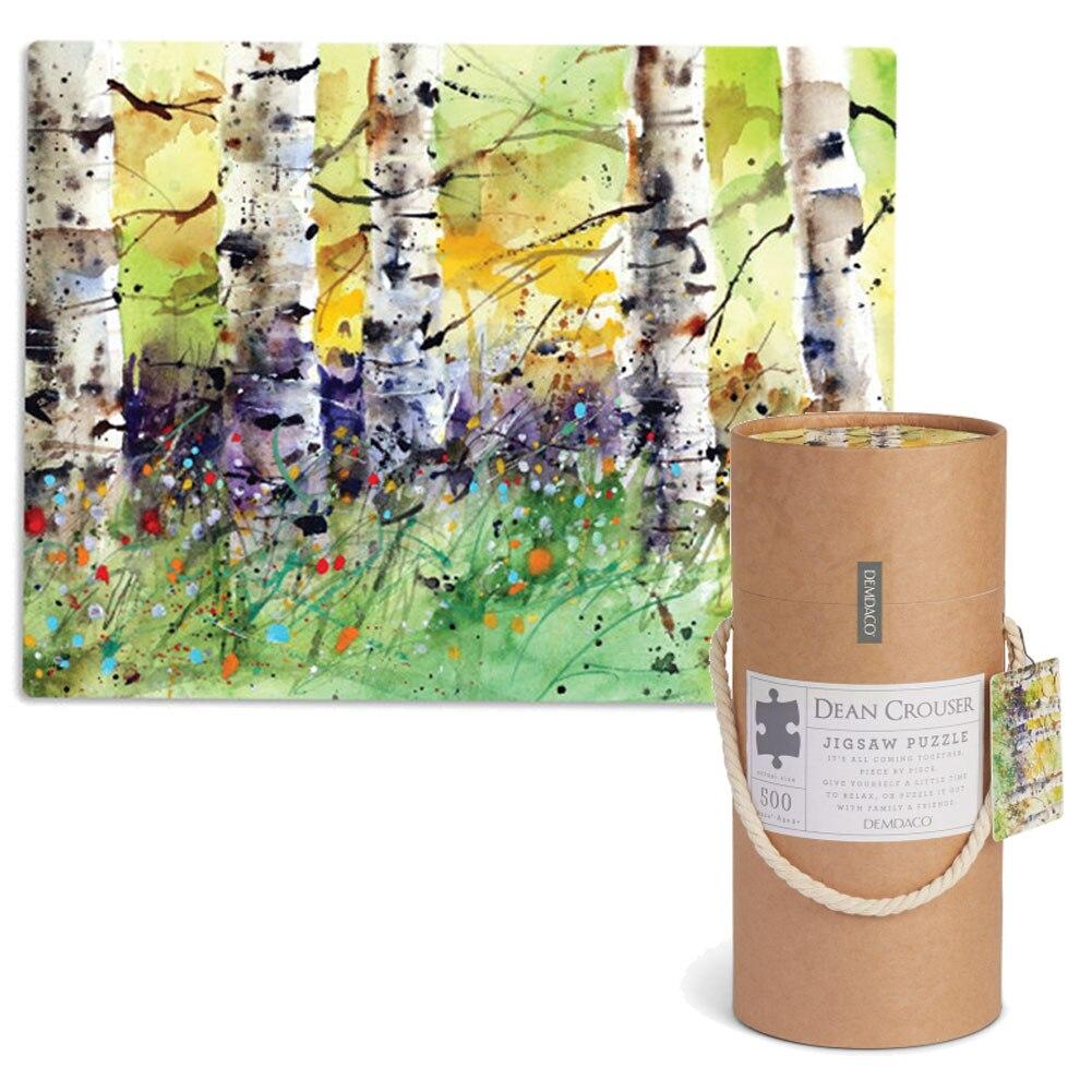 Demdaco Dean Crouser 500 Piece Spring Trees 18x24, Puzzle In Gift Box NO ONLINE SALES image