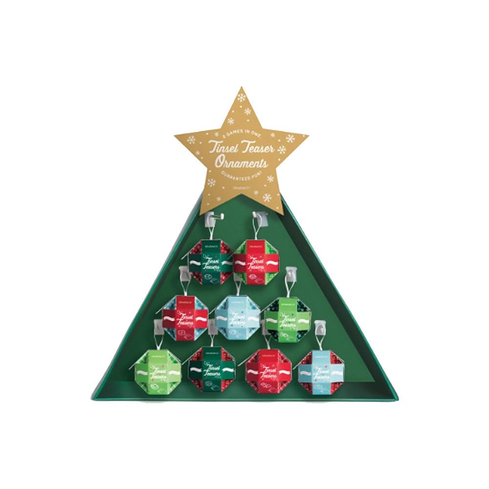 Demdaco Tinsel Teasers Game Ornament 36pc PPK NO ONLINE SALES image