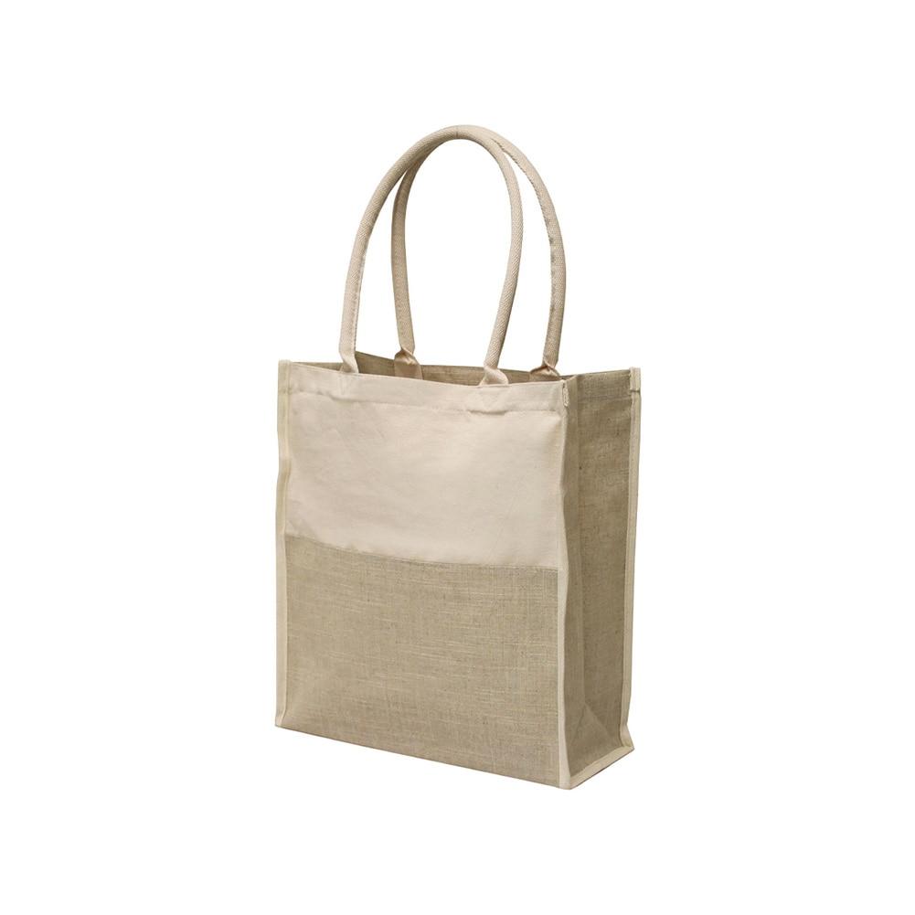 Preferred Nation Catalina Linen Tote, Natural, Linen/Cotton, 14"x6"x15.5"H image