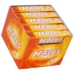 "Halls Honey & Lemon Drops 9pcs, 20ct" image