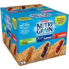 Kellogg's Nutri-grain Bars Variety Pack 1.3oz, 36ct image