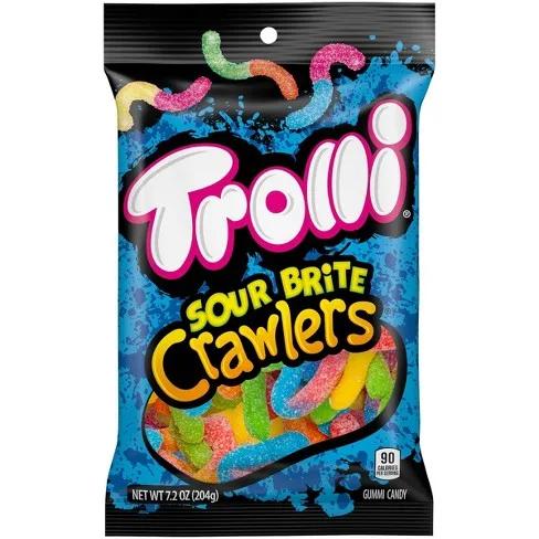 Trolli Sour Brite Crawlers Gummy Candy 5oz, 12ct image