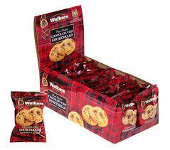 "Walkers Chocolate Chip Shortbread Cookies 1.4oz, 2pack, 20ct"