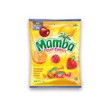 Mamba Fruit Chews Candy Bag 7.05oz, 12ct image