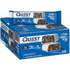Quest Crispy Cookies & Cream Hero Protein Bar 1.83oz, 12ct image